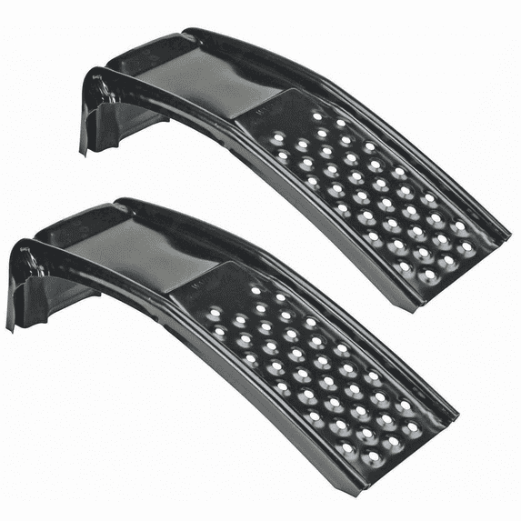 Uriah Products 8000 lb Heavy Duty Steel Car Ramp Pair for Cars/SUVs/Pickups for Stress-Free Home Garage Maintenance