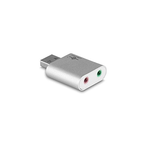 Vantec NBA-120U USB Audio Adapter, White
