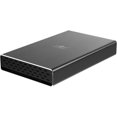 thumbnail image 1 of VANTEC NST-271C31-BK Aluminum 2.5" Black SATA USB 3.1 2.5" SATA to USB 3.1 Gen 2 Type C Enclosure, 1 of 5
