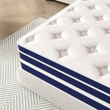 Vantovis Full Size Mattress in a Box,12 inch Hybrid of Memory Foam and Spring ,Medium Comfort Adult