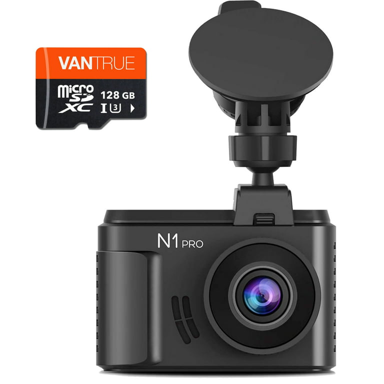 Vantrue 128GB included)Vantrue N1 Pro Mini Dash Cam Full HD