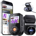thumbnail image 1 of Vantrue S1 Pro Max AI Dash Cam 4K+4K w/ADAS & BSD,Dual STARVIS 2 Dash cam Front and Rear, 2 Channel HDR Dashcam, PlatePix Night Vision, 5G WiFi, Voice Control, GPS, 24H Buffered Parking Mode,1TB Max, 1 of 9