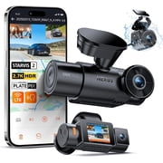 Vantrue N4S 3CH Triple Dash Cam | 2.7K+2.5K+2.5K Triple Sony STARVIS 2 | PlatePix | IP67 | GPS | 5GHz WiFi | Voice Control | LTE Ready | Parking Mode