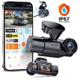 thumbnail image 1 of Vantrue N4 (S-RC09) 3 Channel WiFi Dash Cam, STARVIS 2, PlatePix™, 2.7K+1440P+1440P Front Inside Rear, HDR,IR Night Vision,GPS,24H Parking Mode, 1 of 9