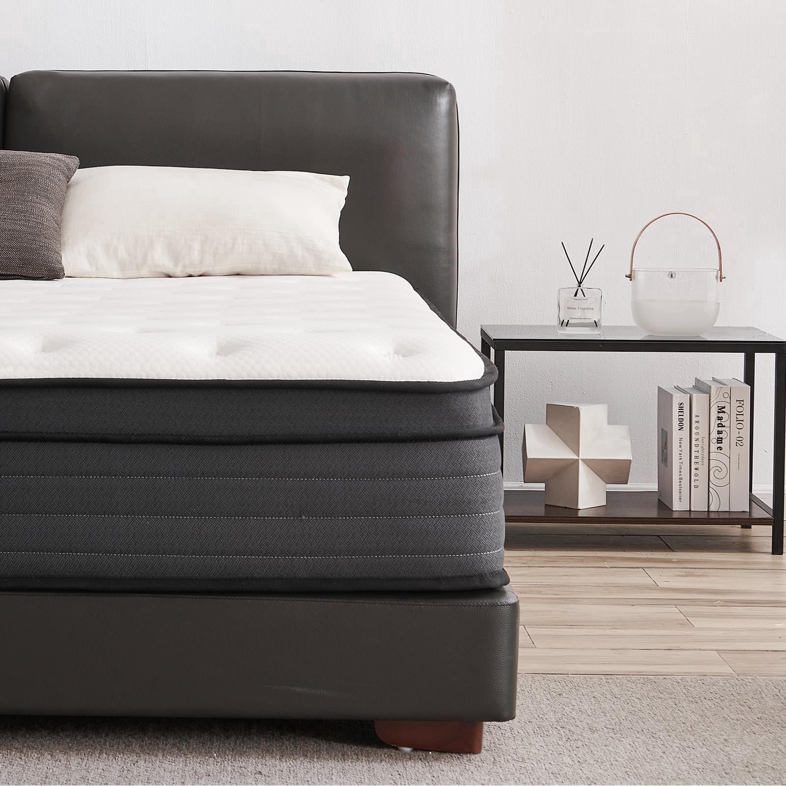 Twin Mattress, 10 Inch Memory Foam Mattress, Individual Pocket Springs Mattress with Pressure Relief, Motion Isolation, CertiPUR-US, 100 Nights Trial