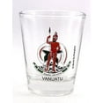 thumbnail image 1 of Vanuatu Coat Of Arms Shot Glass, 1 of 1