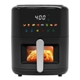 thumbnail image 1 of Vaparinckl 5QT Air Fryer, 8-in-1 Electric Hot Oven with Digital Touch Control, Visible Window, Nonstick & Dishwasher Safe Basket, Black, 1 of 9