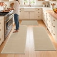 thumbnail image 1 of Vaparinckl Kitchen Rug, [3 Pieces] Kitchen Rug Sets with Non-Slip Baking for Kitchen Floor Comfort Standing, Kitchen Mat for Hallway or Entryway(20"x32"+20"x47"+20"x59"), 1 of 7