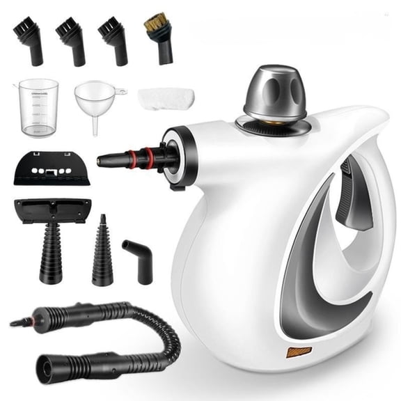 Vapelle Steam Cleaner, Vapelle Puresteam Pro, Portable Steam Cleaner with 12PCS Accessories, Multi-purpose Steamer for Home Use, Cleaning Floor, Kitchen