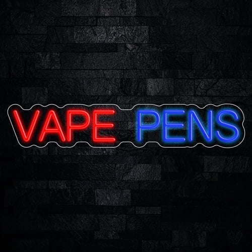 VapepensNeonLED Sign 27"L x 5"H #32847