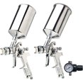 Vaper 19100 3Piece Dual Setup HVLP Gravity Feed Spray Gun Kit