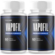 Vapofil Advanced Formula Pills All Natural Vitamin Supplement 120 Capsules