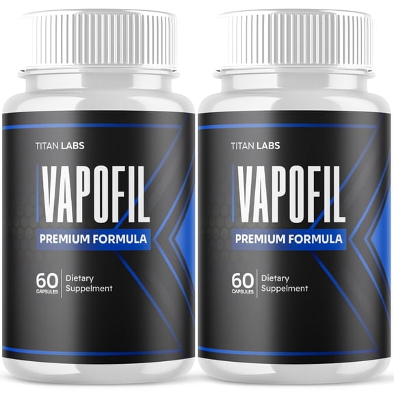 Vapofil Advanced Formula Pills All Natural Vitamin Supplement 120 Capsules