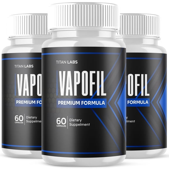 Vapofil Advanced Formula Pills All Natural Vitamin Supplement 180 Capsules