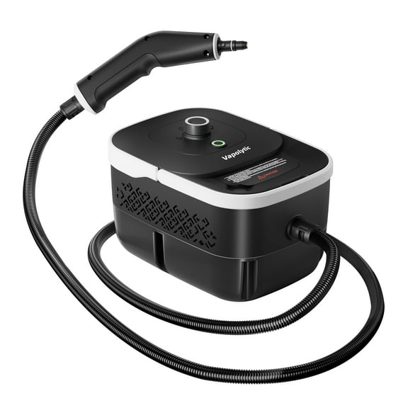 Vapolytic 2500W Portable Handheld Steam Cleaner for Car, Large Capacity 10s Fast Heating Steamer for Cleaning with 9 Pieces Accessories, Heavy Duty Plug-and-Play Steam Cleaner for Home