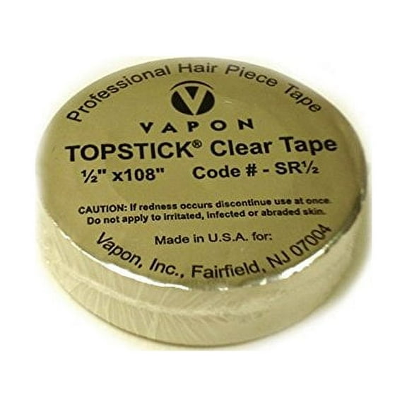 Vapon Topstick Claer Tape 1/2" x 3 Yard Roll Tape