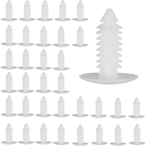 Vapor Barrier for Crawlspace 100Pcs Christmas Tree Fasteners Crawlspace Vapor Barrier Foundation Push Pins 1 Inch