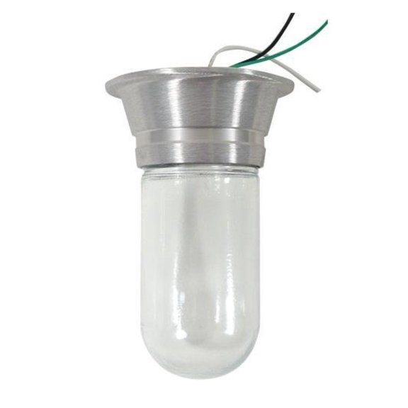 Vapor Proof Light Fixture"Flush Mount" Hood 42350 L55-1004