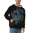 thumbnail image 1 of Vaporeon Men's Graphic Hoodies Novelty Long Sleeve Pullover Hoodie Casual Y2k Unisex Hooded Sweatshirts With Pockets, 1 of 8