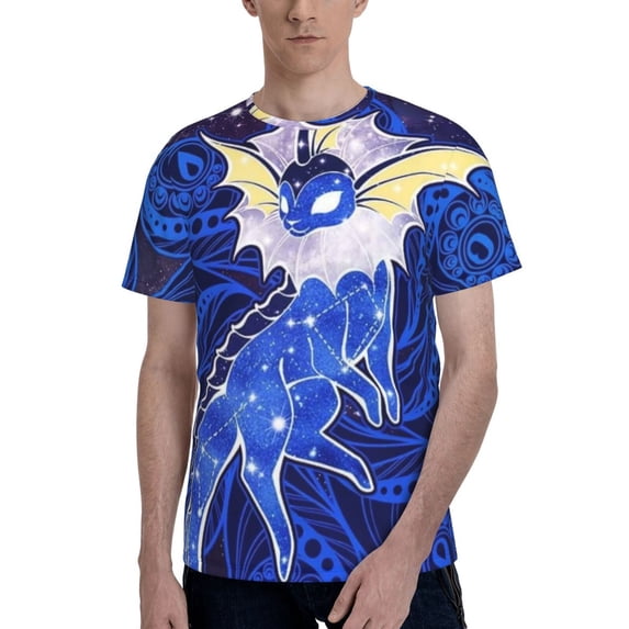 Men's T-Shirt Printed Graphic Crewneck Breathable Tees Shirt Streetwear Fashion Casual Unisex Short Sleeve Tops