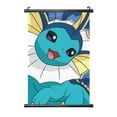 thumbnail image 1 of Vaporeon Poster Hanger Plastic Shaft Hanging Poster Wall Art Prints Canvas Decoration Artwork Gifts For Home Living Room Bedroom 16"X24", 1 of 7