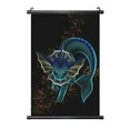 thumbnail image 1 of Vaporeon Poster Hanger Plastic Shaft Hanging Poster Wall Art Prints Canvas Decoration Artwork Gifts For Home Living Room Bedroom 20"X30", 1 of 7