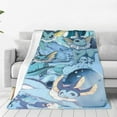 thumbnail image 1 of Throw Blanket Ultra Soft Cozy Plush Fuzzy Flannel Blanket Lightweight Luxury Fleece Blanket Gifts for Travel Camping Home Decor 40"X30", 1 of 8