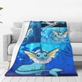 thumbnail image 1 of Vaporeon Throw Blanket Ultra Soft Cozy Plush Fuzzy Flannel Blanket Lightweight Luxury Fleece Blanket Gifts for Travel Camping Home Decor 60"X50", 1 of 8