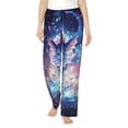 thumbnail image 1 of Vaporeon Women's Pajama Pants, Ultra-soft Comfortable Casual Lounge Pants, Graphic Printed Sleep Bottoms With Drawstring, 1 of 8