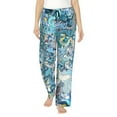 thumbnail image 1 of Vaporeon Women's Pajama Pants, Ultra-soft Comfortable Casual Lounge Pants, Graphic Printed Sleep Bottoms With Drawstring, 1 of 8