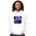 thumbnail image 1 of Vaporwave Aesthetic NASA Astronaut Unisex Plus Size Hoodie Brisco Brands 2X, 1 of 5