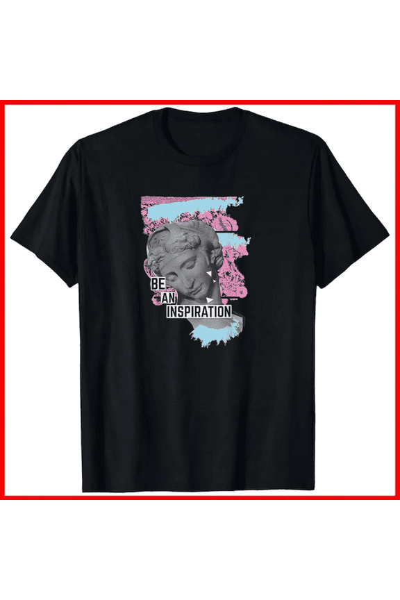 Vaporwave Aesthetic Retro Clothing 80s 90s Greek Statue Motif Unisex T-Shirt, up to size 5XL