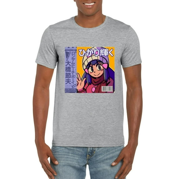 Vaporwave Anime Aesthetic Hikari Dawn Diamond Pearl Style T-Shirt, for men & women, up to size 5XL