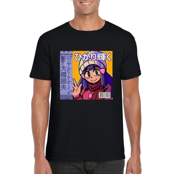 Vaporwave Anime Aesthetic Hikari Dawn Diamond Pearl Style T-Shirt, for men & women, up to size 5XL
