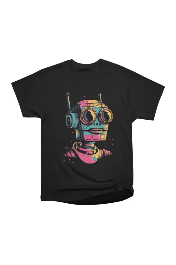 Vaporwave Bot T-Shirt Tee Gift For Him Merch For Her Apparel For Friend