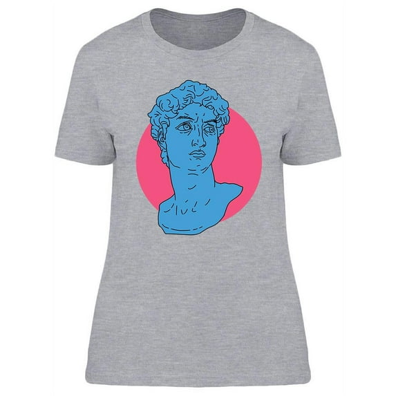 Vaporwave Gypsum Graphic T-Shirt Women -Image by Shutterstock, Female Large
