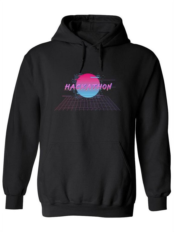 Vaporwave, Hackathon Hoodie Women -Image by Shutterstock, Female x-Large