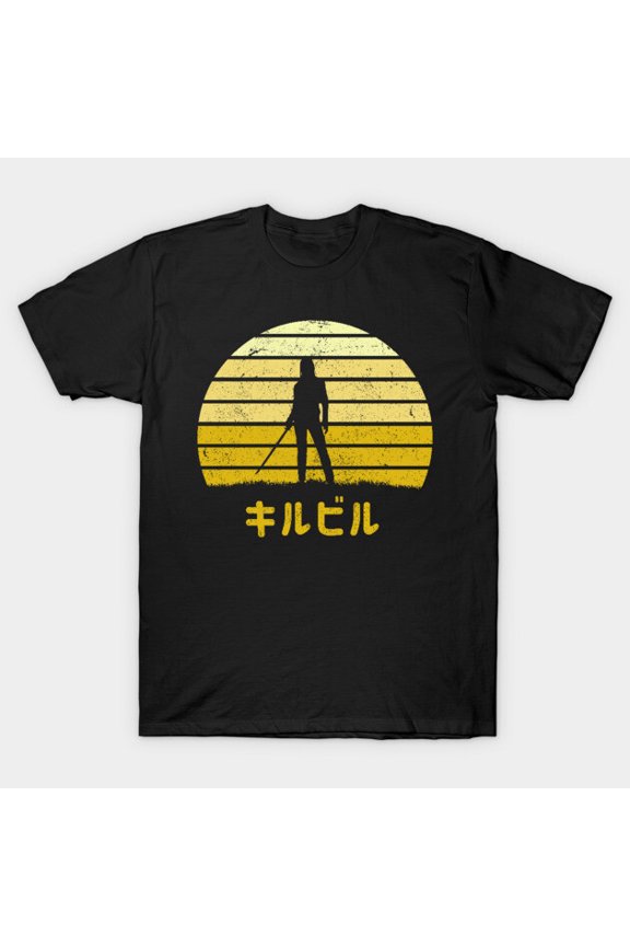 Vaporwave Kill Bill Quentin Tarantino Movie Synthwave Style Unisex T-Shirt, for men & women, up to size 5XL