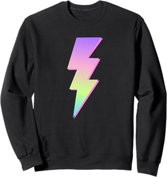 SNEAKER LIGHTNING BOLT SWEATSHIRT