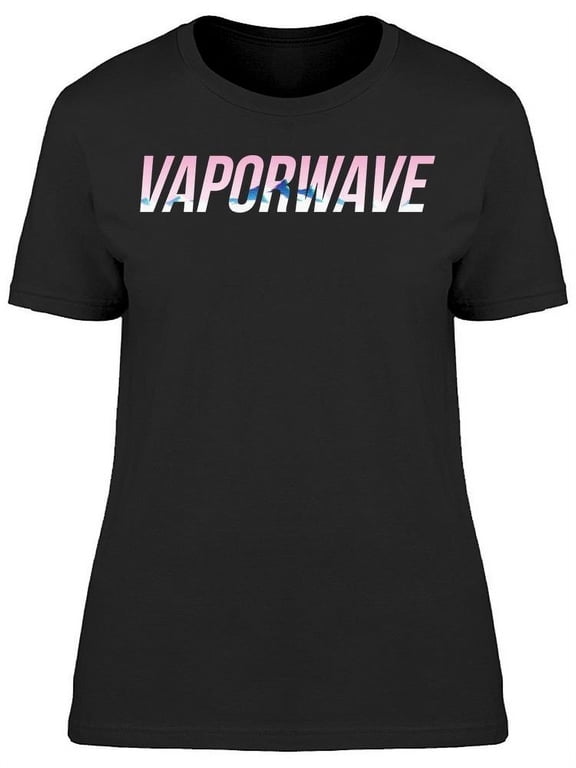 Vaporwave Llettering Women's T-shirt