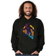 thumbnail image 1 of Vaporwave NASA Astronaut Space Jump Hoodie Sweatshirt Women Men Brisco Brands S, 1 of 6