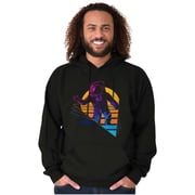 Vaporwave NASA Astronaut Space Jump Hoodie Sweatshirt Women Men Brisco Brands S