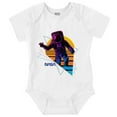 thumbnail image 1 of Vaporwave NASA Astronaut Space Jump Romper Boys or Girls Infant Baby Brisco Brands 24M, 1 of 7