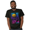thumbnail image 1 of Vaporwave NASA Space Astronaut Men's Graphic T Shirt Tees Brisco Brands S, 1 of 4