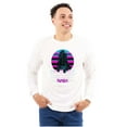 thumbnail image 1 of Vaporwave NASA Space Shuttle Specs Long Sleeve TShirt Men Women Brisco Brands L, 1 of 6