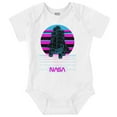 thumbnail image 1 of Vaporwave NASA Space Shuttle Specs Romper Boys or Girls Infant Baby Brisco Brands 24M, 1 of 7