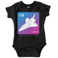 thumbnail image 1 of Vaporwave NASA Space Transportation Romper Boys or Girls Infant Baby Brisco Brands 12M, 1 of 7