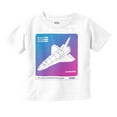 thumbnail image 1 of Vaporwave NASA Space Transportation Toddler Boy Girl T Shirt Infant Toddler Brisco Brands 2T, 1 of 6