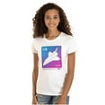 thumbnail image 1 of Vaporwave NASA Space Transportation Women's T Shirt Ladies Tee Brisco Brands L, 1 of 5