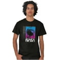 thumbnail image 1 of Vaporwave NASA Worm Logo Astronaut Men's Graphic T Shirt Tees Brisco Brands S, 1 of 4